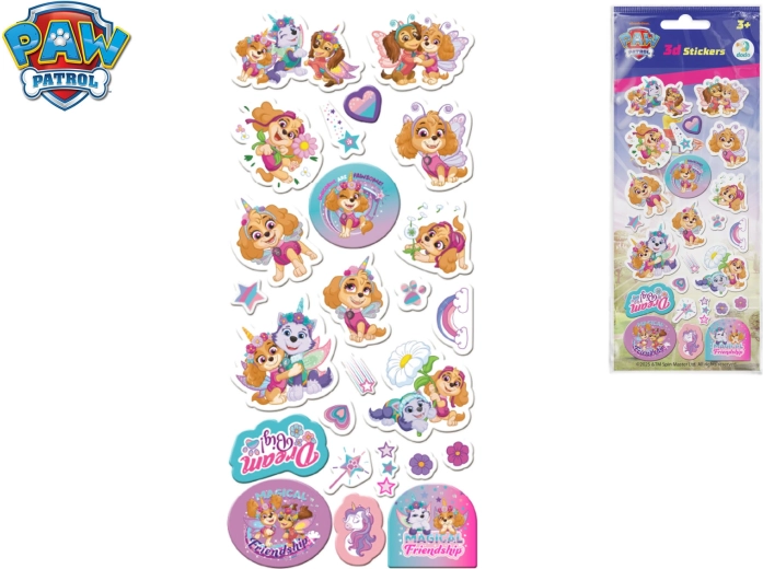 Set of 3D stickers Paw Patrol (Tlapková patrola)
