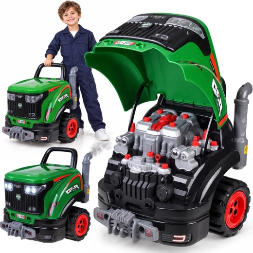 Interaktivni traktor z delavnico malega mehanika