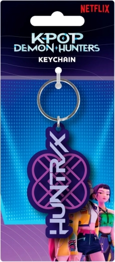 Obesek PVC K‑POP Demon Hunters Huntrix – logotip skupine