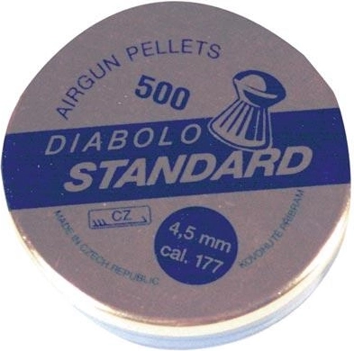 Svinec za ribe Diabolo 4,5 mm, 500 kos
