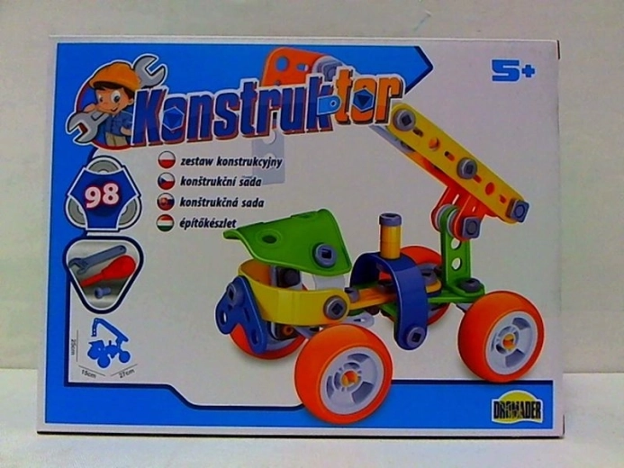 Konstrukcijski komplet vozilo 98 delov