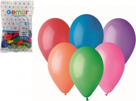 Napihljivi baloni 33cm 50kos Karneval