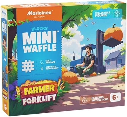 50 prožnih mini waffle delov in navodila korak za korakom