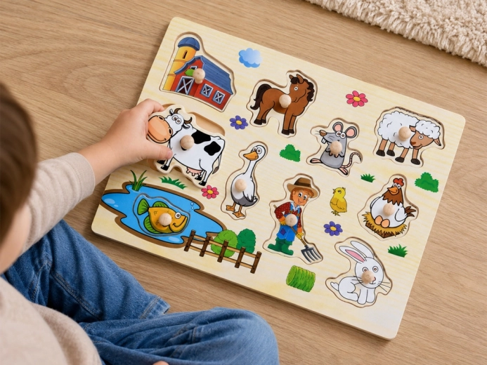 Develops motor skills and hand–eye coordination
