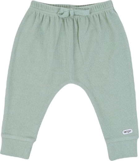 Lodger otroške trenirke jogger nomad rib silt green, vel. 56