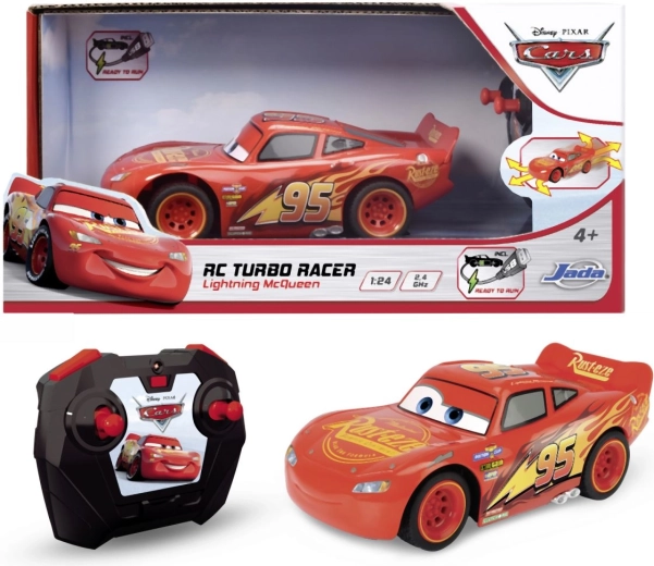 Dickie RC Cars 3 Strela McQueen Turbo Racer na daljinsko upravljanje
