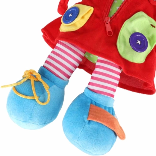 Tying shoes and removable clothing