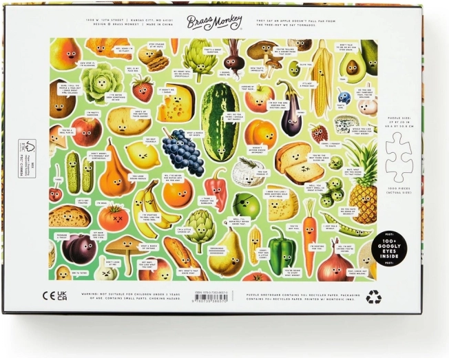 Bleščeči poudarki in 110 samolepilnih oči za piko na i