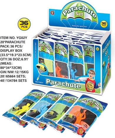 Igrača Padalec 4 Barve