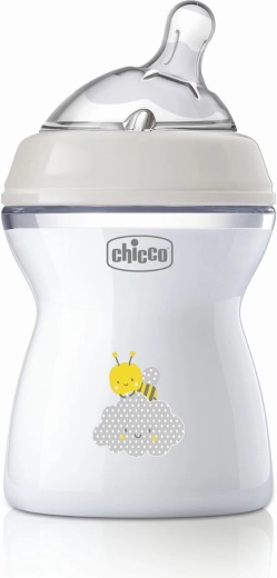Chicco otroška protikolik steklenička Natural Feeling 250 ml nevtralna 2m+