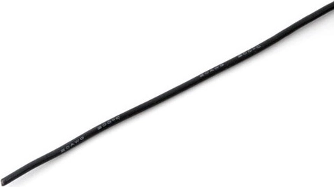 Silikonski vodnik MSP 1,0 mm² (17 AWG) črn 1 m