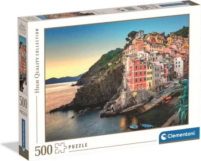 Clementoni puzzle 500 kosov – Riomaggiore Coast (High Quality)