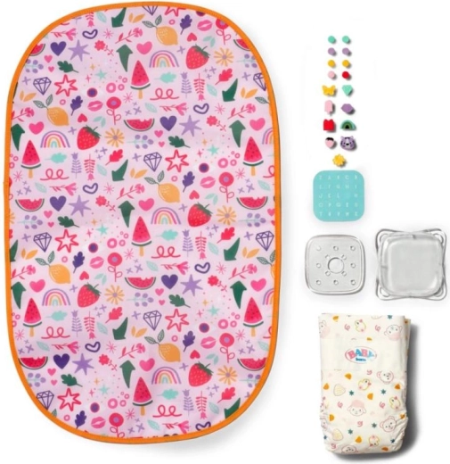 Zložljiva previjalna podloga