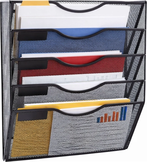 Pet žepov A4 za maksimalen pregled