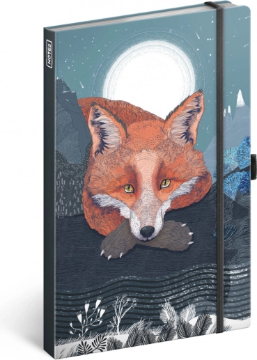 Beležnica NOTIQUE Animalium Lucie Jenčíkove, črtasta, 13 x 21 cm