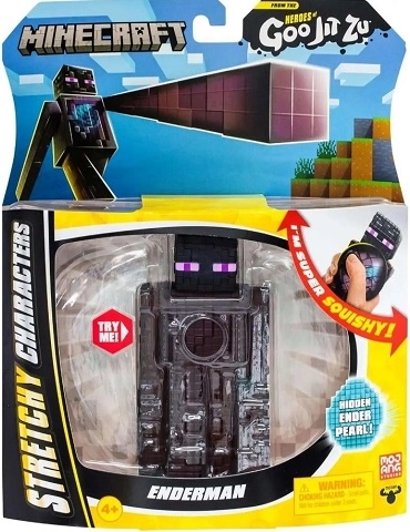 Goo Jit Zu Minecraft Enderman – raztegljiva figurica