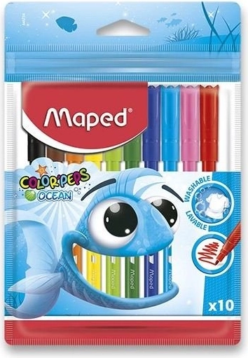 Maped flomastri Color'Peps Ocean, 10 kosov