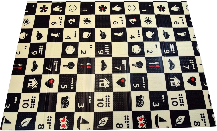 Učenje števil s preprosto berljivimi pikami