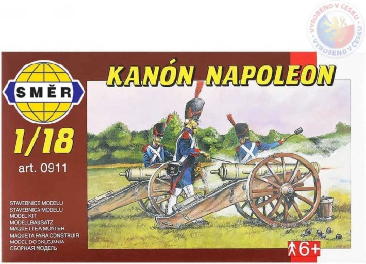 Směr model topa Napoleon 1:18 (plastični model za sestavljanje)