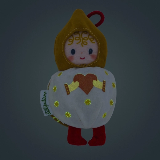 Božična plišasta dekoracija bela vilinka Mimmi Lilliputiens