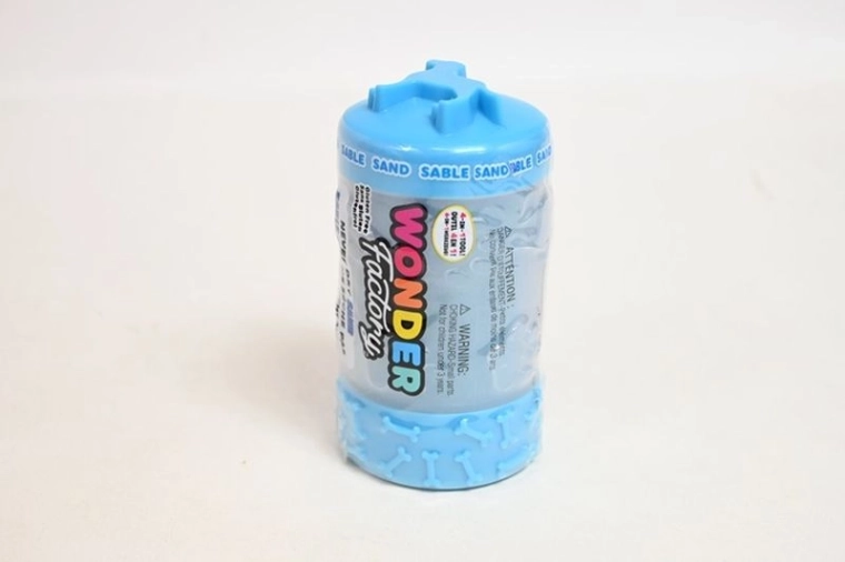 Wonder Factory nikoli se nikoli izsušeči pesek – moder set z valjčkom 4v1
