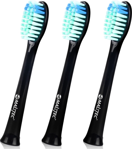 Nadomestne glave za sonično zobno ščetko Toothie X2in1, 3 kosi, bela