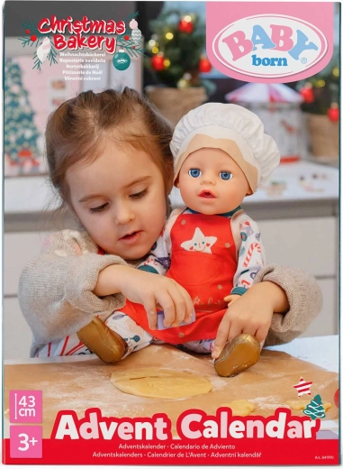 BABY born Advent Calendar 2026 with accessories for a 43 cm doll