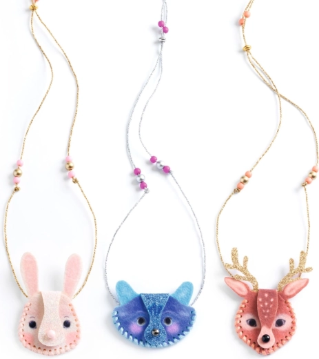 Ustvarite tri ljubke živalske ogrlice