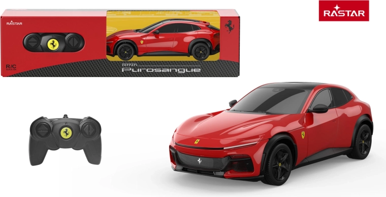 RC avto Ferrari Purosangue 1:24 rdeč Rastar