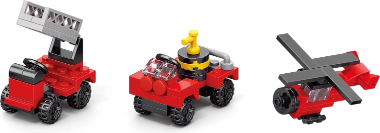 Sestavite 12 različnih gasilskih vozil