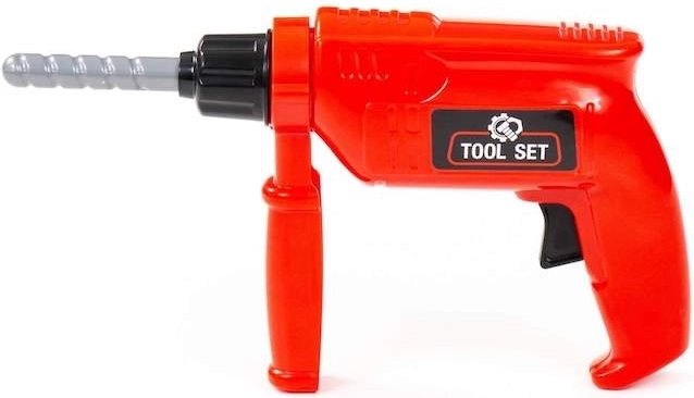 Realističen otroški vrtalnik z vrtečim se svedrom