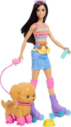 Skupna vožnja Barbie in kužka