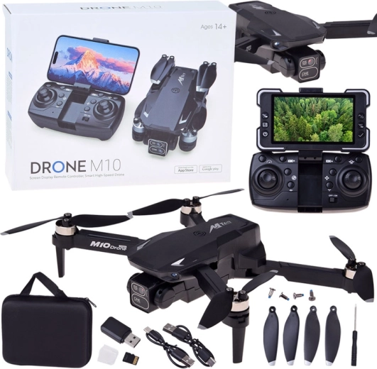 Dron M10 z dvema kamerama in zaslonom