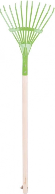Otroške vrtne grablje Bigjigs Toys – zelene