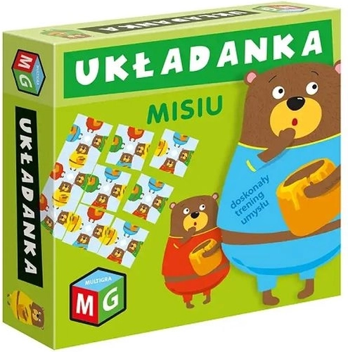 Medvedek – logična sestavljanka 3 × 3