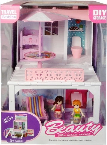 Nadstropna vila za mini punčke