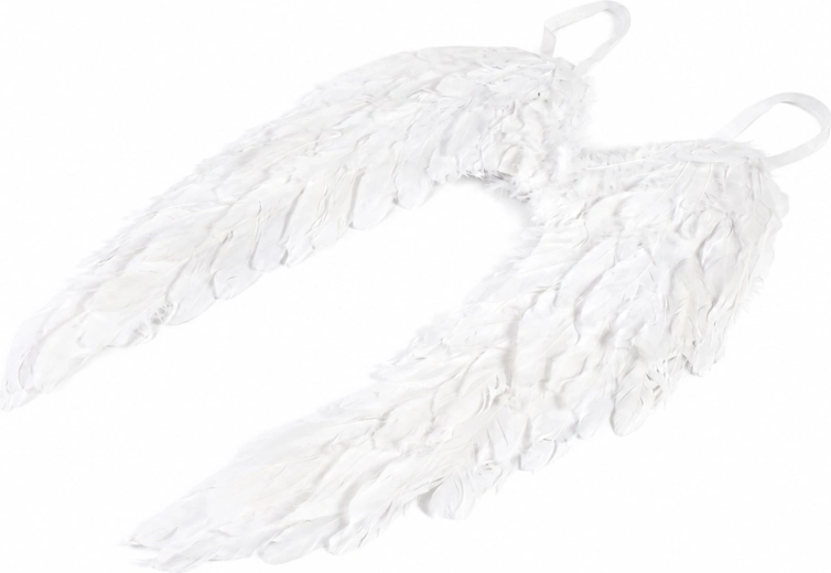 Angelska krila s perjem 55 cm