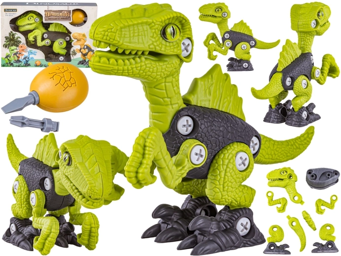 Konstrukcijski komplet dinosaver za vijačenje in razstavljanje – 1 kos