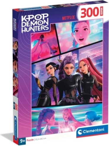 Clementoni sestavljanka 300 kosov K-Pop Demon Hunters