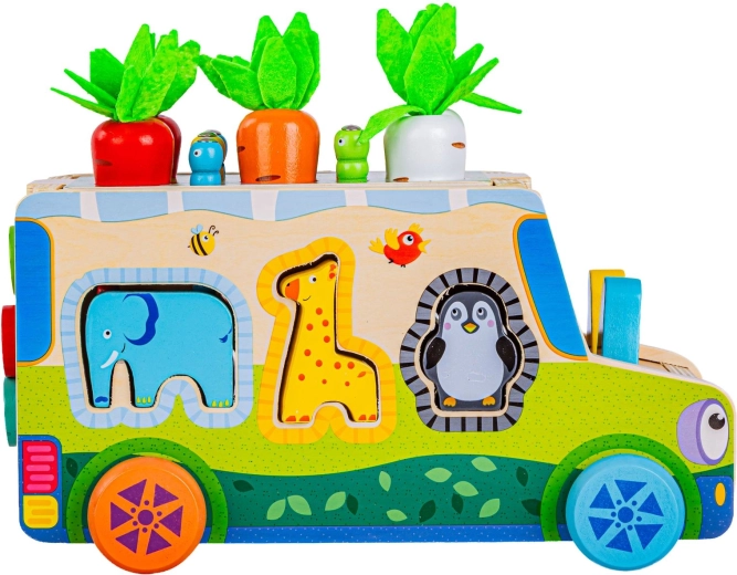 Lots of activities in one little car