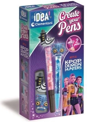 Clementoni Idea Art mini tovarna peres K-pop Demon Hunters Derpy in Sussie