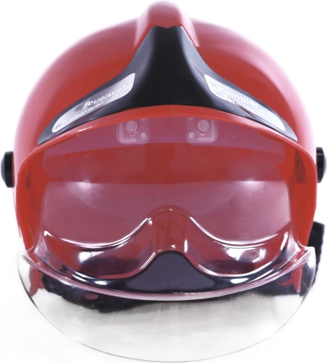 Dvižni prozorni vizir za realistično igro