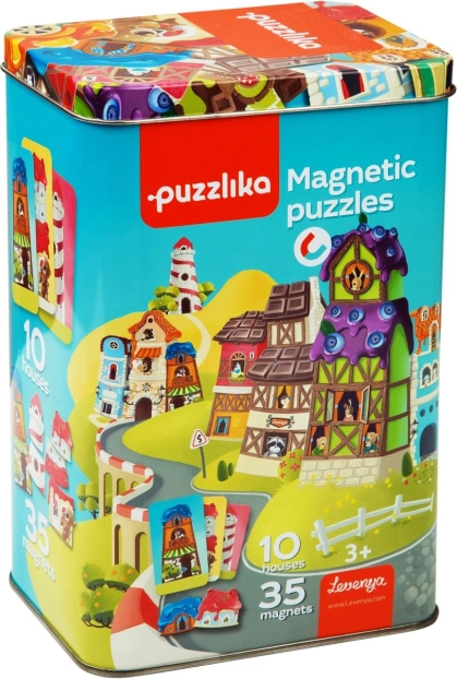 Magnetna igra Hiške za otroke