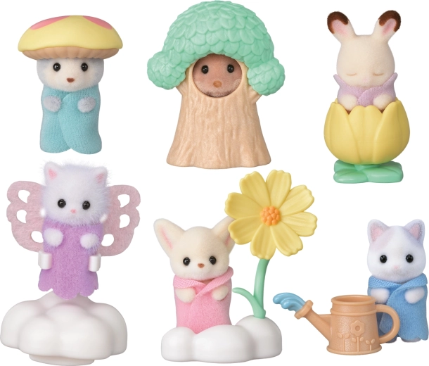 Sylvanian Families Babies in Flower Costumes, Blind Bag - 1 piece