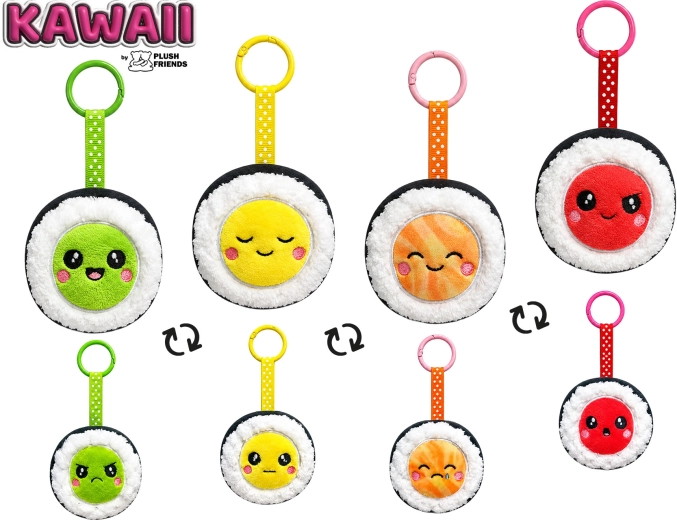 Plush sushi keychain pendant Plush Friends Kawaii - 1 piece