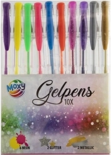 MOXY komplet gelovih pisal – 10 kosov