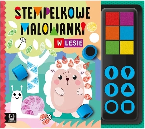 Štampiljčne pobarvanke v gozdu