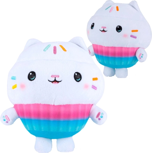 Plišasta tortica Cakey Cat iz Gabijinega čarobnega doma 25 cm