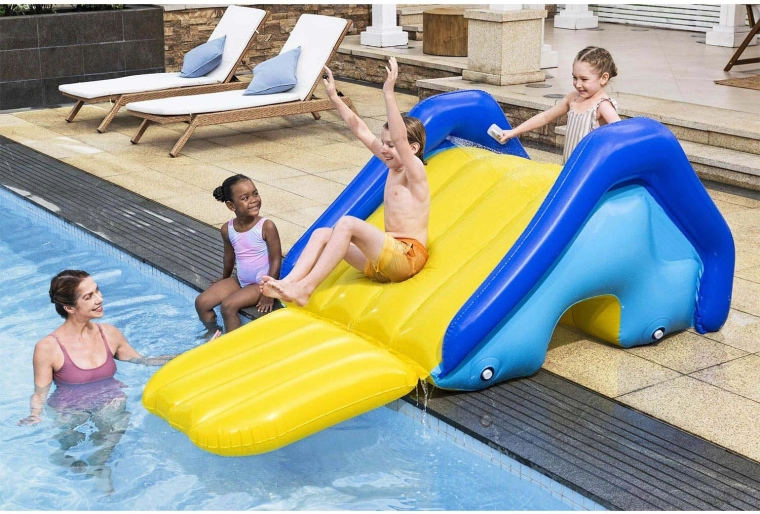 Fun right by the pool