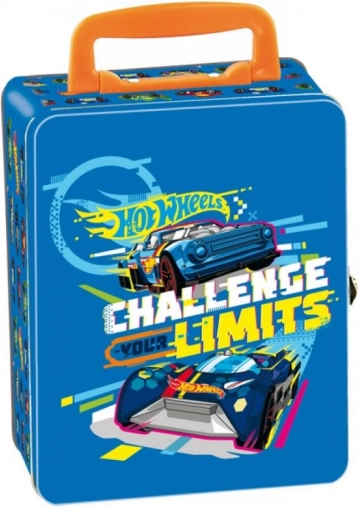 Kovinski kovček za avtomobilčke HOT WHEELS za 18 vozil